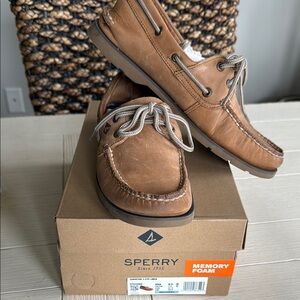 Sperry Men's Brown Boat Shoes
